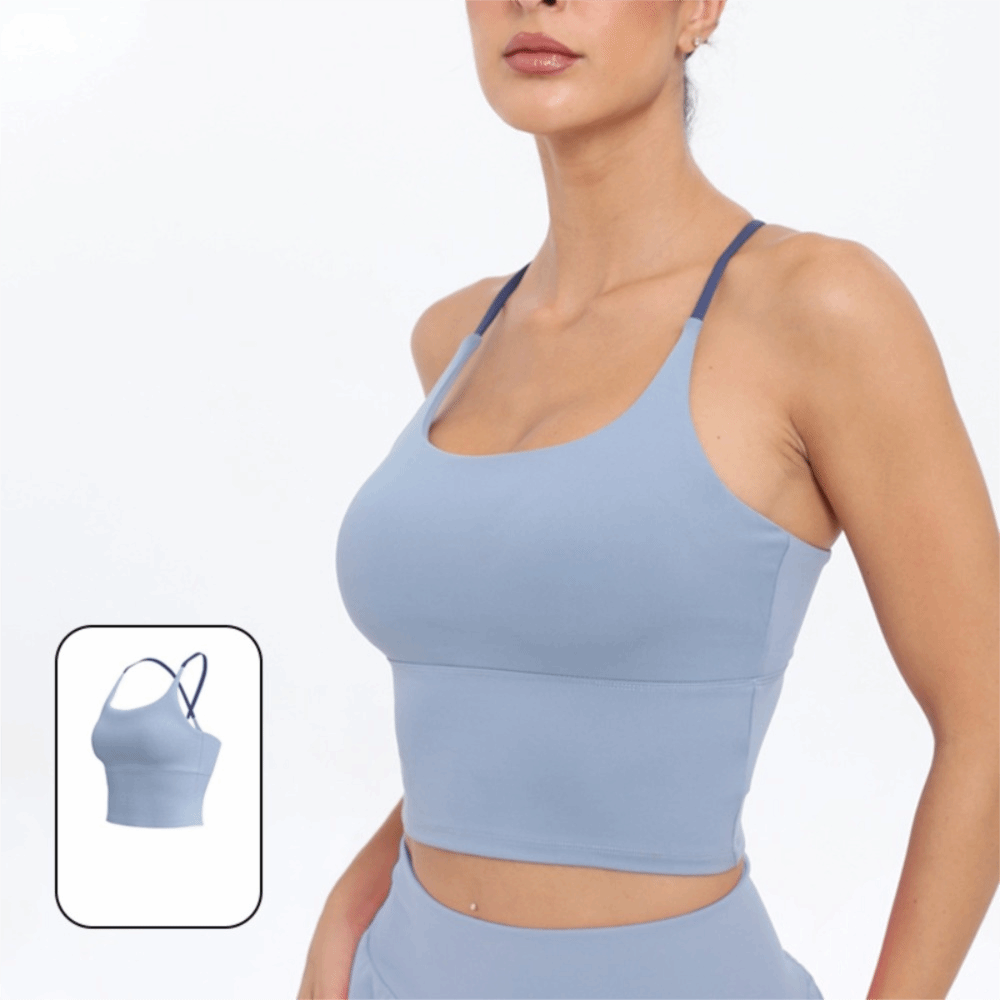 Yoga Of Fitness - New Solid Color Sports Tank Top