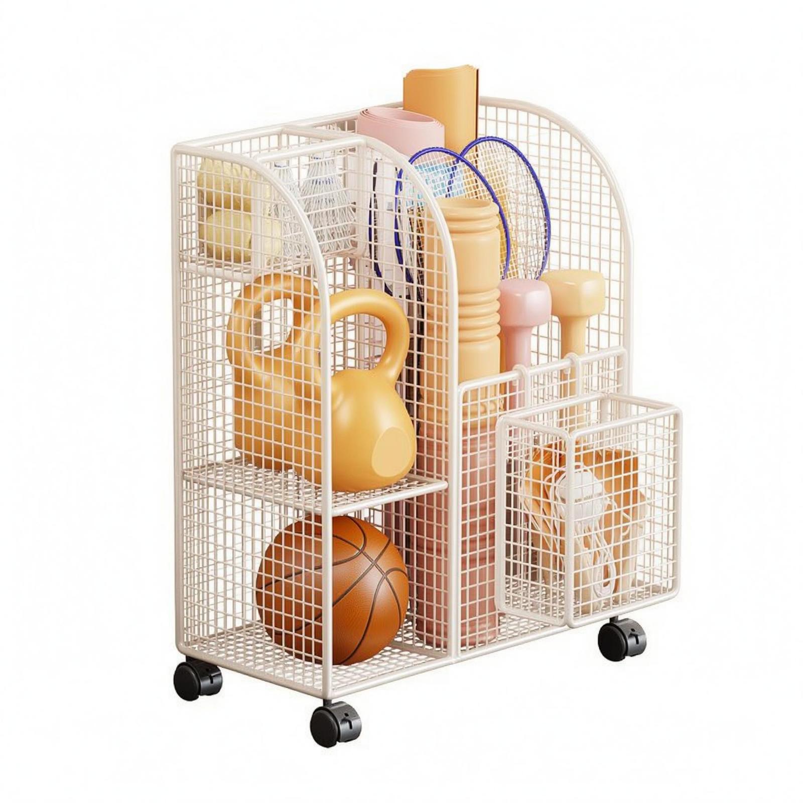Compact Iron Wire Rack for Exe - Yoga Of Fitness recension och pris