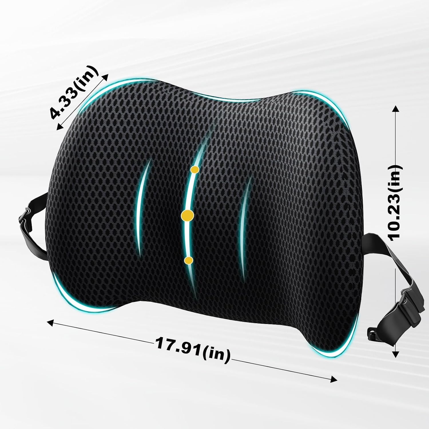 Ergonomic Lumbar Support Pillo - Posture Corrector Back recension och pris