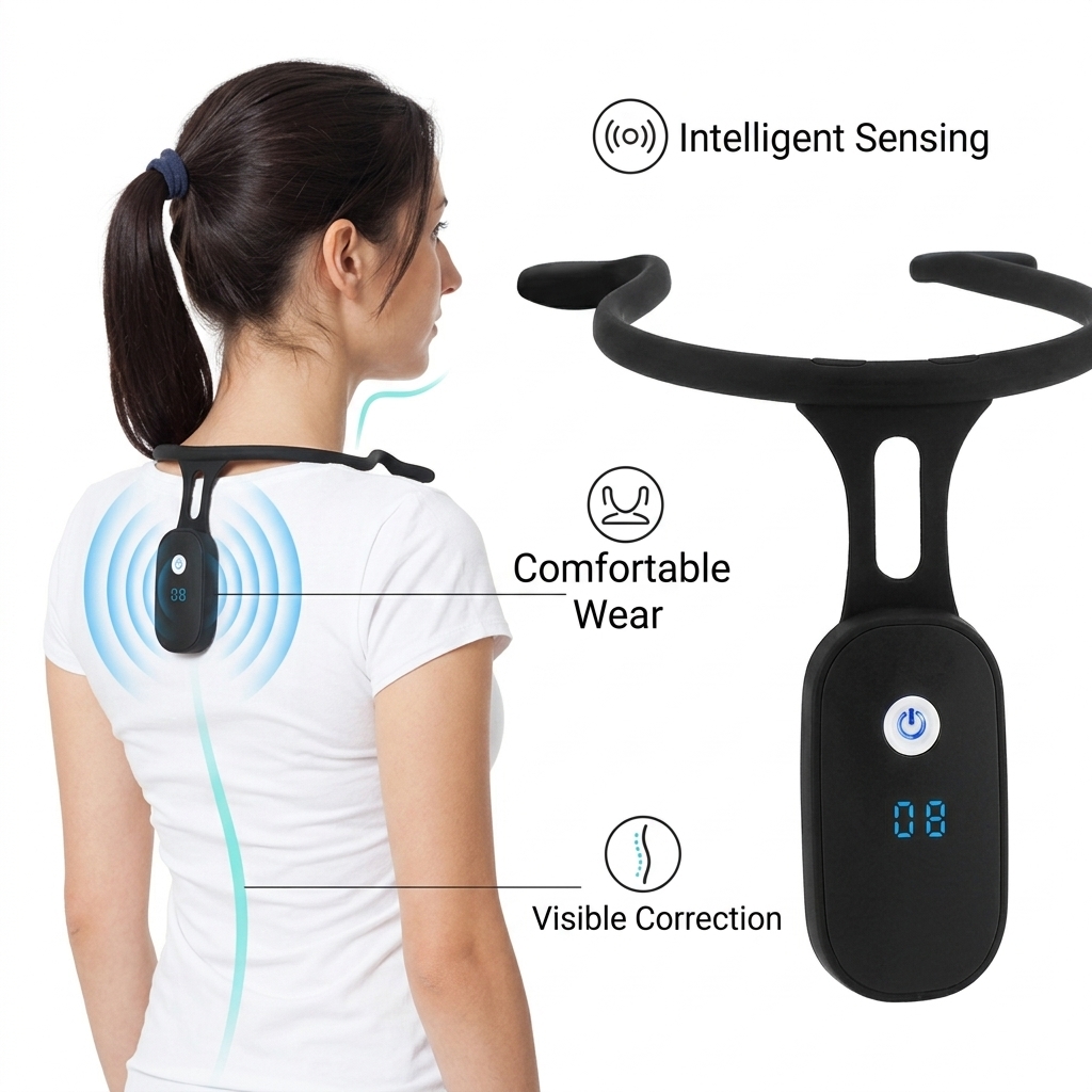 Posture Adjuster LCD Display S - Posture Corrector Back recension och pris